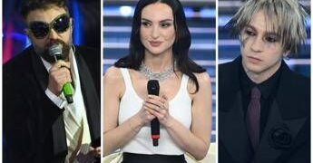 Sanremo, le pagelle ai look della finale: Arisa pigliatutto, Chiello goth e Dargen scalzo