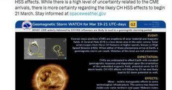 Tempesta geomagnetica in arrivo sulla Terra, cos’è ed effetti
