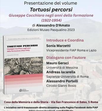 ‘Tortuosi percorsi’ di Alessandro D’Amato, venerdì la presentazione a Roma