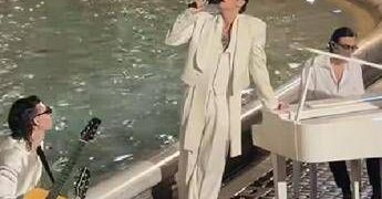 Achille Lauro sorprende Roma: show segreto alla Fontana di Trevi per ‘Comuni Immortali’