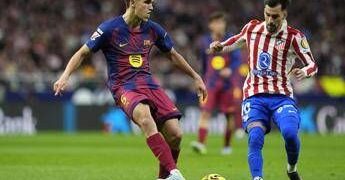 Caos in Barcellona-Atletico, espulso Cubarsì e gol capolavoro di Alvarez. Cos’è successo in Champions