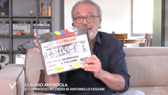 Claudio Amendola ricorda Antonello Fassari: “Anche lui guarderà i Cesaroni da lassù”