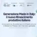 Generazione made in Italy: innovazione e tecnologia 5.0