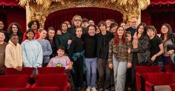 Giovani musicisti incontrano Gustavo Dudamel al Teatro San Carlo di Napoli