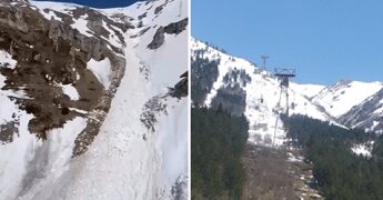 Gran Sasso, valanga ai valloni di Campo Imperatore: verifiche in corso