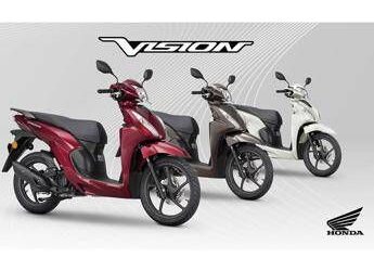 Honda Vision 110 2026, nuovi colori per lo scooter urbano