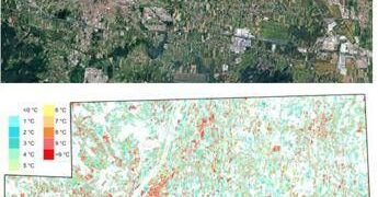 Il trucco per abbassare la temperatura in città di 10 gradi grazie ai pannelli solari