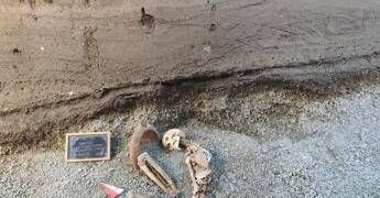 Nuovi ritrovamenti a Pompei, due uomini in fuga dall’eruzione del 79 d.C.