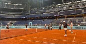 Sinner in campo… al Bernabeu: con lui Bellingham, Courtois e Nadal