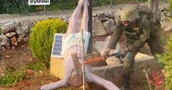 Statua di Gesù profanata in Libano: condannati i due soldati israeliani