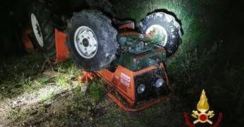 Trattore si ribalta nel chietino, 69enne muore schiacciato ﻿