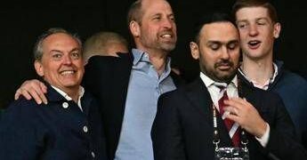 Aston Villa segna, principe William ‘impazzisce’: gioia in finale di Europa League