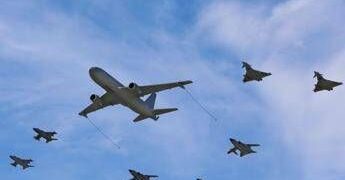 Caccia Nato abbattono drone sui cieli della Lettonia