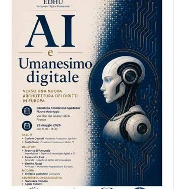 Intelligenza artificiale e umanesimo digitale, a Firenze convegno sui nuovi diritti