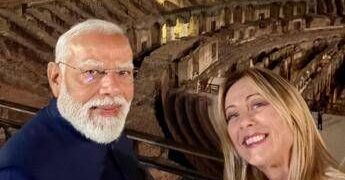 Italia-India, Meloni accoglie l’amico Modi: “Welcome to Rome”