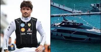 Leclerc, vacanza… da sogno: super yacht da 15 milioni per Charles