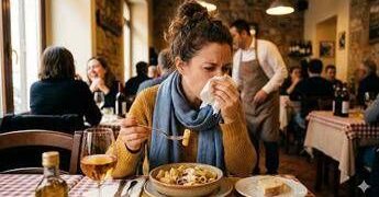 Naso che cola mentre si mangia? Ecco perché, 3 consigli pratici