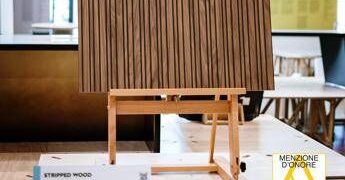 Saviola, Strippedwood riceve la menzione d’onore al XXIX Premio Compasso d’oro Adi