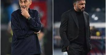 Serie A, iniziato domino allenatori: Sarri all’Atalanta, Gattuso alla Lazio