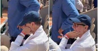 Sinner eliminato, Fazio triste per Jannik al Roland Garros