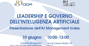 AI, a Montecitorio presentazione 1° indice su maturità manageriale