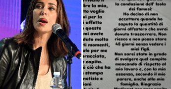 Belen e l’Isola dei Famosi: “Ho rifiutato la conduzione, non posso stare lontano dai miei figli”