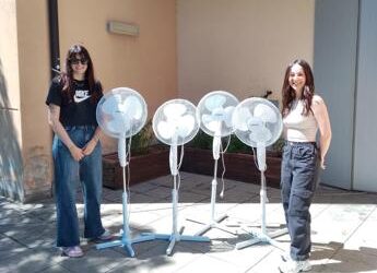Energia, Mediapoint & Exhibitions dona 35 ventilatori a Fondazione La ricerca Don Giorgio Bosini Ets