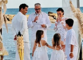 Fognini e Pennetta, l’anniversario di matrimonio e la festa a sorpresa in spiaggia