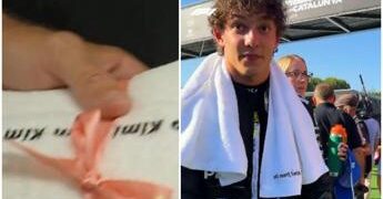 Formula 1, regalo speciale per Antonelli: un asciugamano firmato… Kim Kardashian