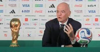 Frecciata di Infantino all’Italia: “Potremmo arrivare a 208 squadre per vedere se si qualifica”