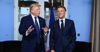 Leader al G7, Trump incontra Macron: “Stretto di Hormuz sarà completamente aperto venerdì”