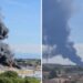 Mantova, incendio in stabilimento chimico: colonna di fumo visibile a distanza