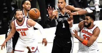 San Antonio Spurs-New York Knicks: orario e dove vederla in tv