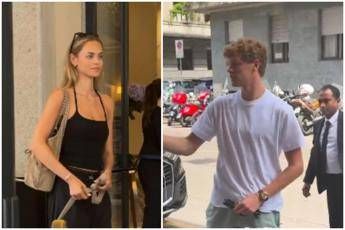 Sinner, lusso a Milano con la fidanzata Laila Hasanovic
