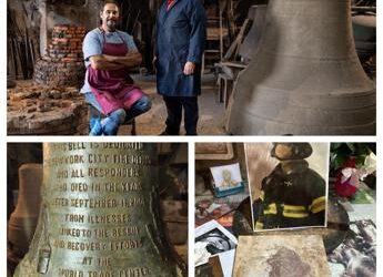 11/9, da Agnone a Ground zero: arriva una campana commemorativa dall’arte millenaria della Fonderia Marinelli