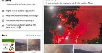 Agrigento, vasto incendio raggiunge centro abitato di Santo Stefano di Quisquina: evacuate decine di abitazioni