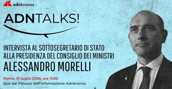 Alessandro Morelli domani all’Adnkronos per AdnTalks, diretta dalle 11