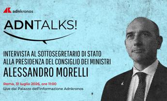 Alessandro Morelli domani all’Adnkronos per AdnTalks, diretta dalle 11