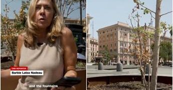 Cnn: “Roma ha speso milioni per riqualificare piazza Risorgimento, ora alberi secchi e fontane non ci sono”