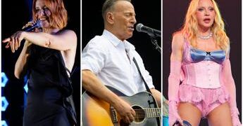 Da Noemi a Springsteen e Madonna, quando il palco ‘tradisce’ le star