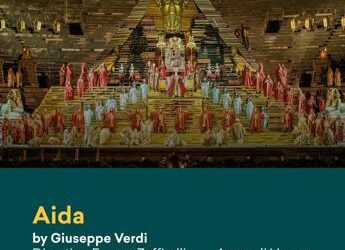 Dal 30 luglio Aida all’Arena di Verona è d’oro nella produzione di Zeffirelli