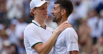 Djokovic esalta Sinner: “Tutto merito dello sci, mi rivedo in lui”