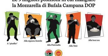 In estate aumenta voglia di Bufala Campana Dop, ecco le 5 ‘posizioni’ in cui mangiarla per gustarla al top
