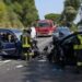 Incidente a Roma, scontro fra due auto in via Appia: un morto e due feriti