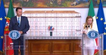 Italia-Portogallo, Meloni: “Oltre 10 anni da ultima visita, rilanciamo relazioni”