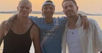 La strana coppia dell’estate, Ultimo in barca con Haaland