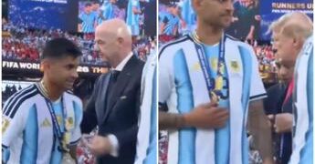 Mondiali, la finale di Trump: fischi, Rodri lo caccia e Romero… non lo saluta