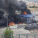 No Tav, assalto al cantiere in Val di Susa: bruciate 2 camionette dei carabinieri. Meloni: “Attacco allo Stato”