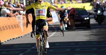 Tour de France, Pogacar vince anche sull’Alpe d’Huez