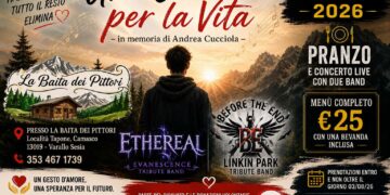 Musica e solidarietà nel ricordo di Andrea Cucciola: il 9 agosto “Una Canzone per la Vita”